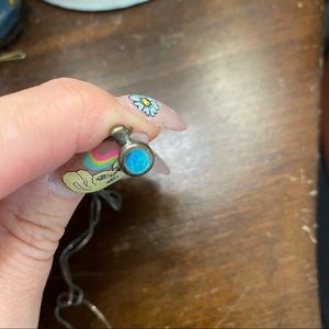 Blue Australian Opal necklace